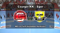 Csurgói KK - Eger NB I-es bajnoki férfi kézilabda mérkőzés 2024. szeptember 7.