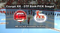 Csurgói KK - OTP Bank-Pick Szeged NB I-es bajnoki férfi kézilabda mérkőzés 2024. október 19.